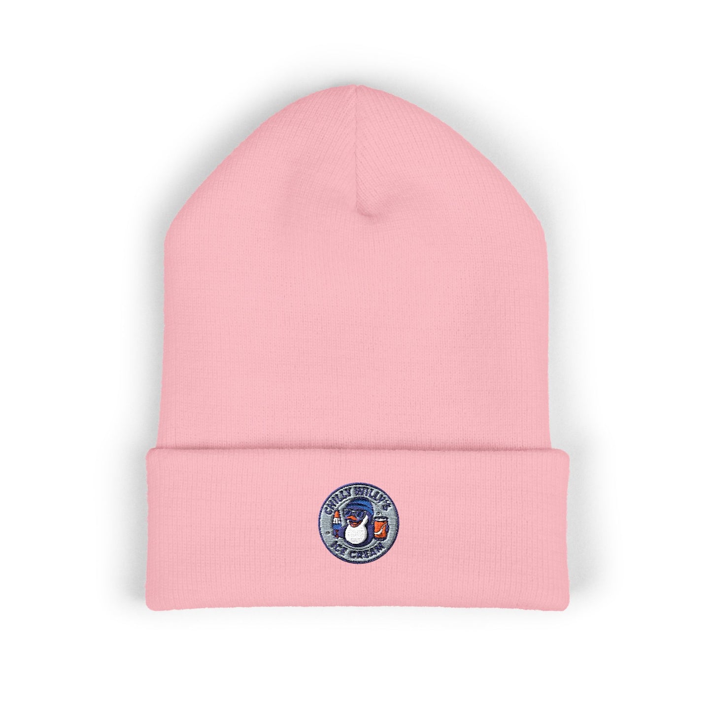 Embroidery Classic Cuffed Beanie, Stylish Winter Hat, Cozy Beanie for Fashion Lovers, Great Gift for Holidays, Casual Everyday Wear
