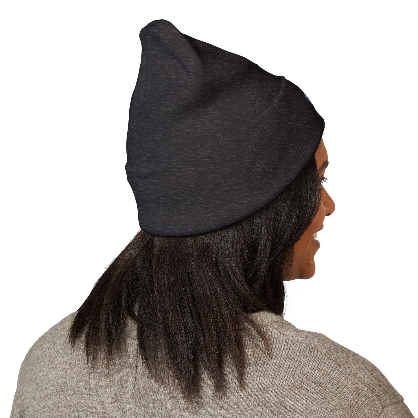 Embroidery Classic Cuffed Beanie, Stylish Winter Hat, Cozy Beanie for Fashion Lovers, Great Gift for Holidays, Casual Everyday Wear