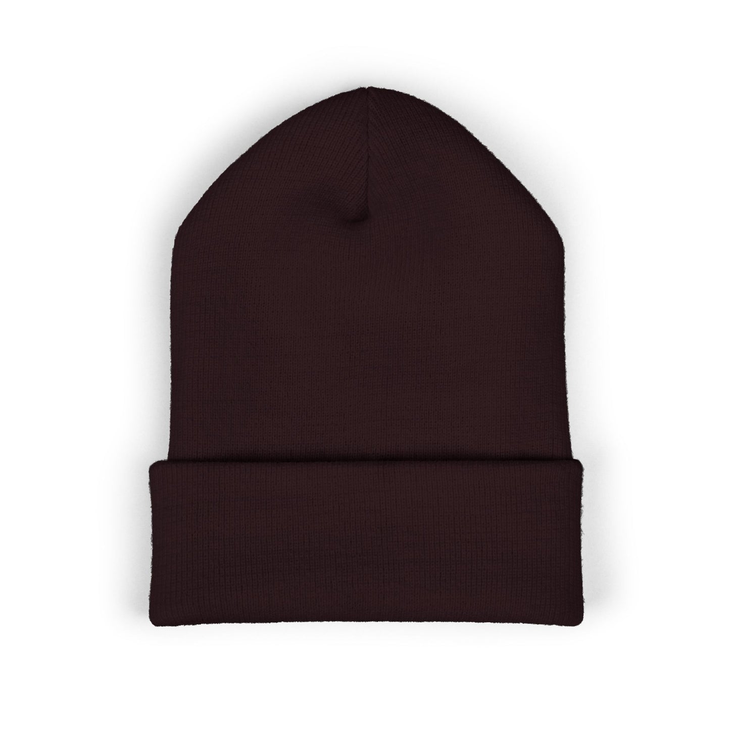 Embroidery Classic Cuffed Beanie, Stylish Winter Hat, Cozy Beanie for Fashion Lovers, Great Gift for Holidays, Casual Everyday Wear
