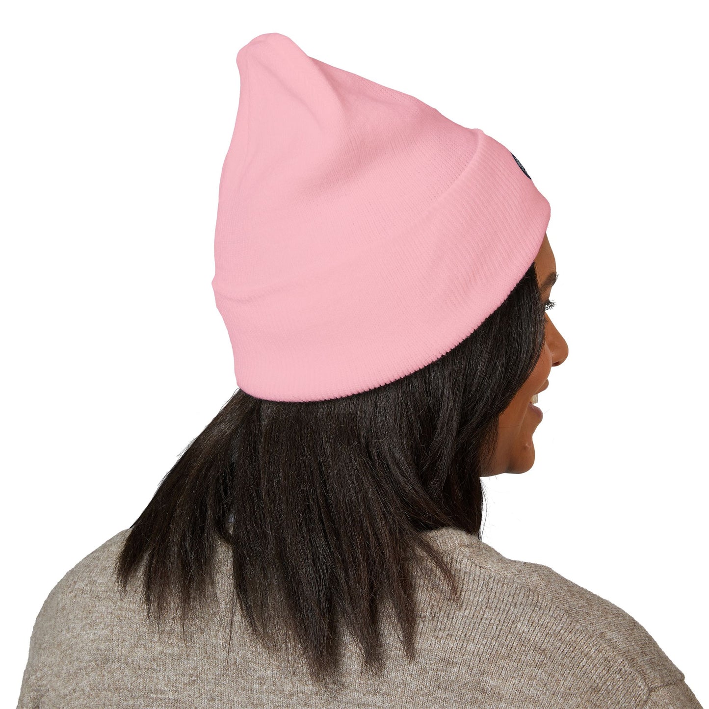 Embroidery Classic Cuffed Beanie, Stylish Winter Hat, Cozy Beanie for Fashion Lovers, Great Gift for Holidays, Casual Everyday Wear