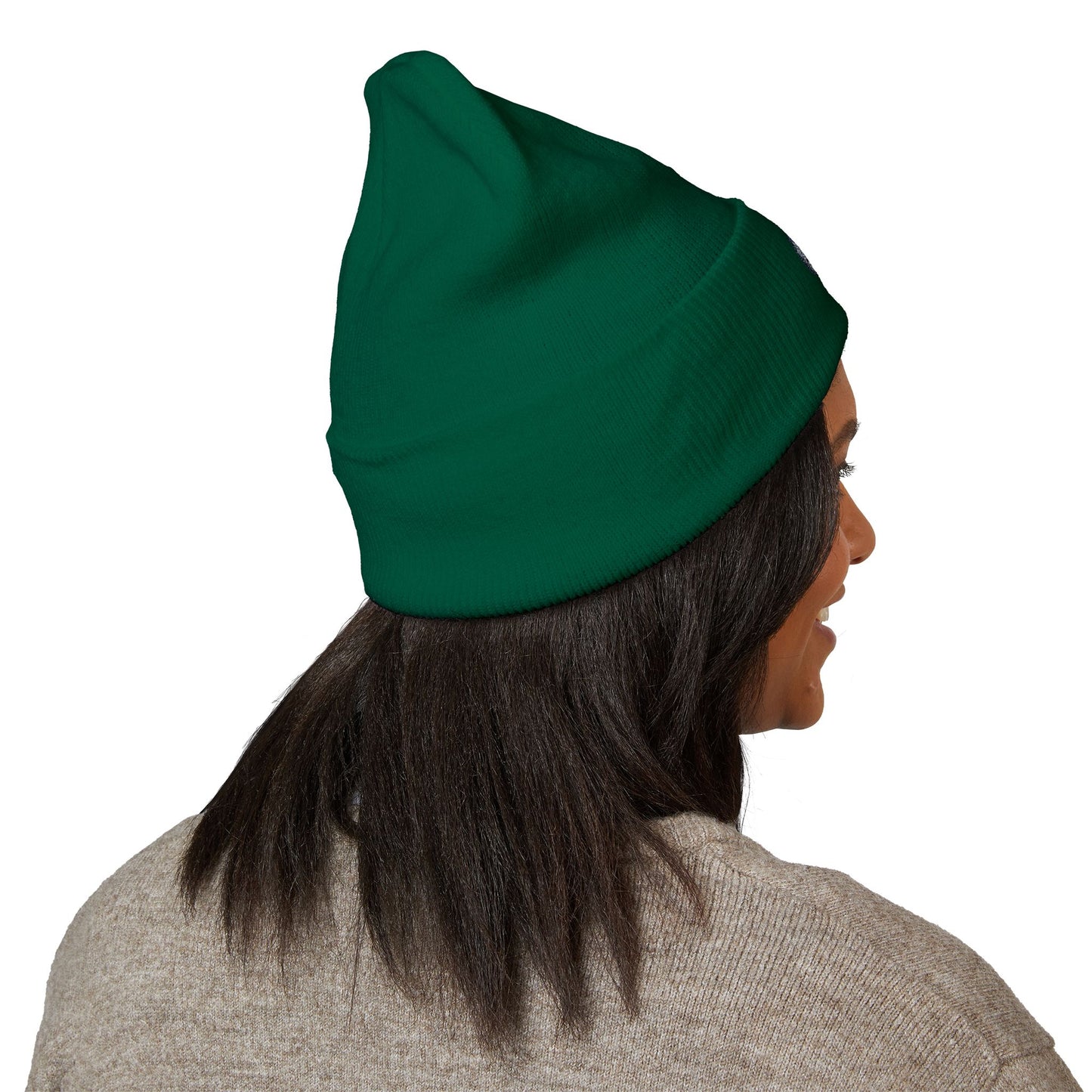 Embroidery Classic Cuffed Beanie, Stylish Winter Hat, Cozy Beanie for Fashion Lovers, Great Gift for Holidays, Casual Everyday Wear