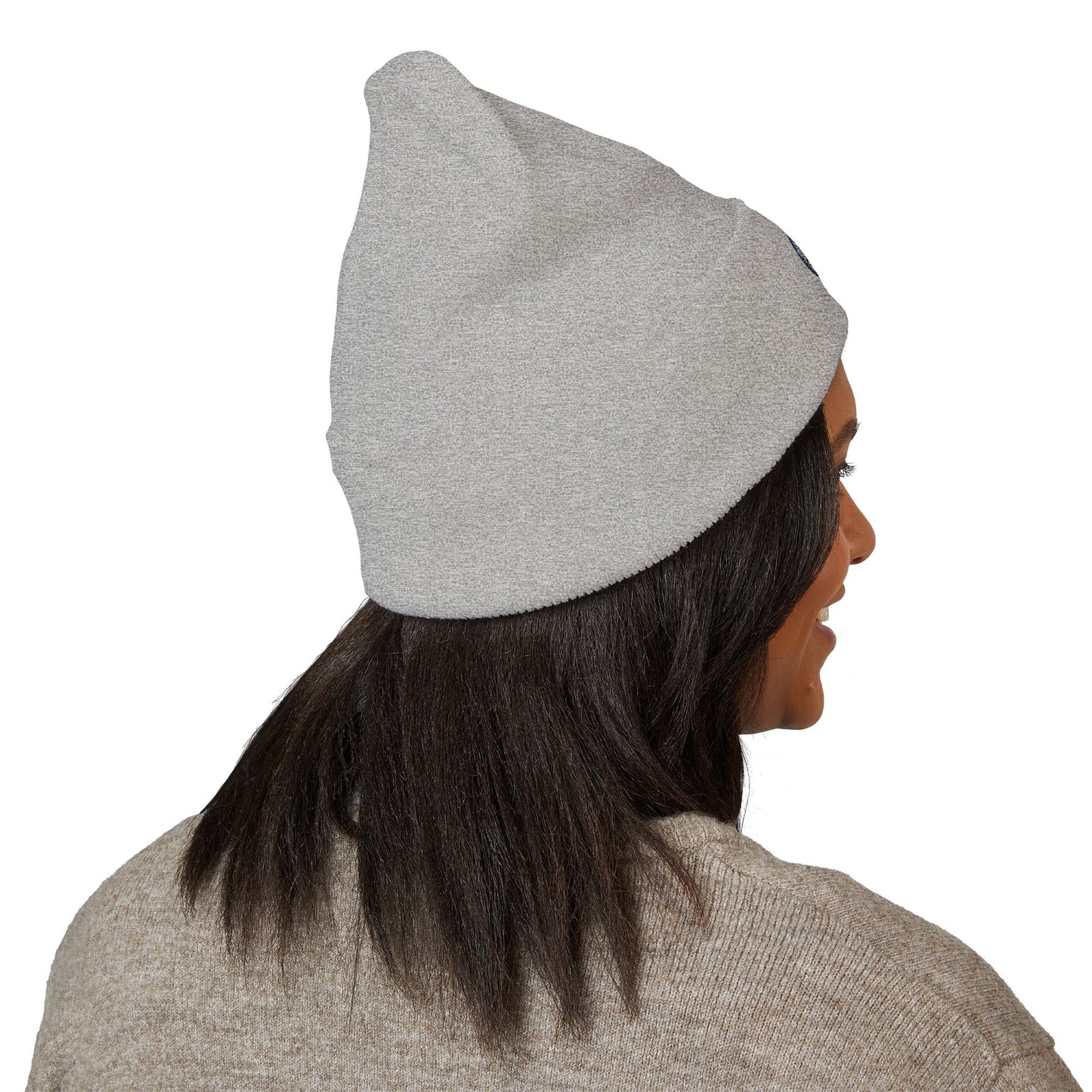 Embroidery Classic Cuffed Beanie, Stylish Winter Hat, Cozy Beanie for Fashion Lovers, Great Gift for Holidays, Casual Everyday Wear