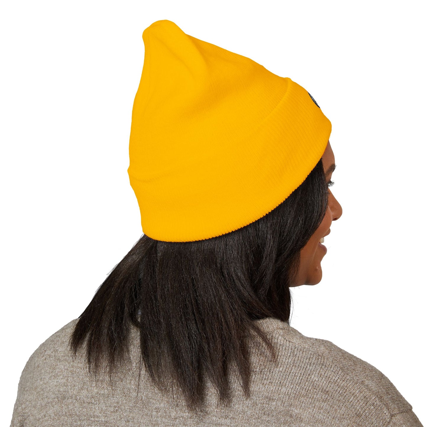 Embroidery Classic Cuffed Beanie, Stylish Winter Hat, Cozy Beanie for Fashion Lovers, Great Gift for Holidays, Casual Everyday Wear