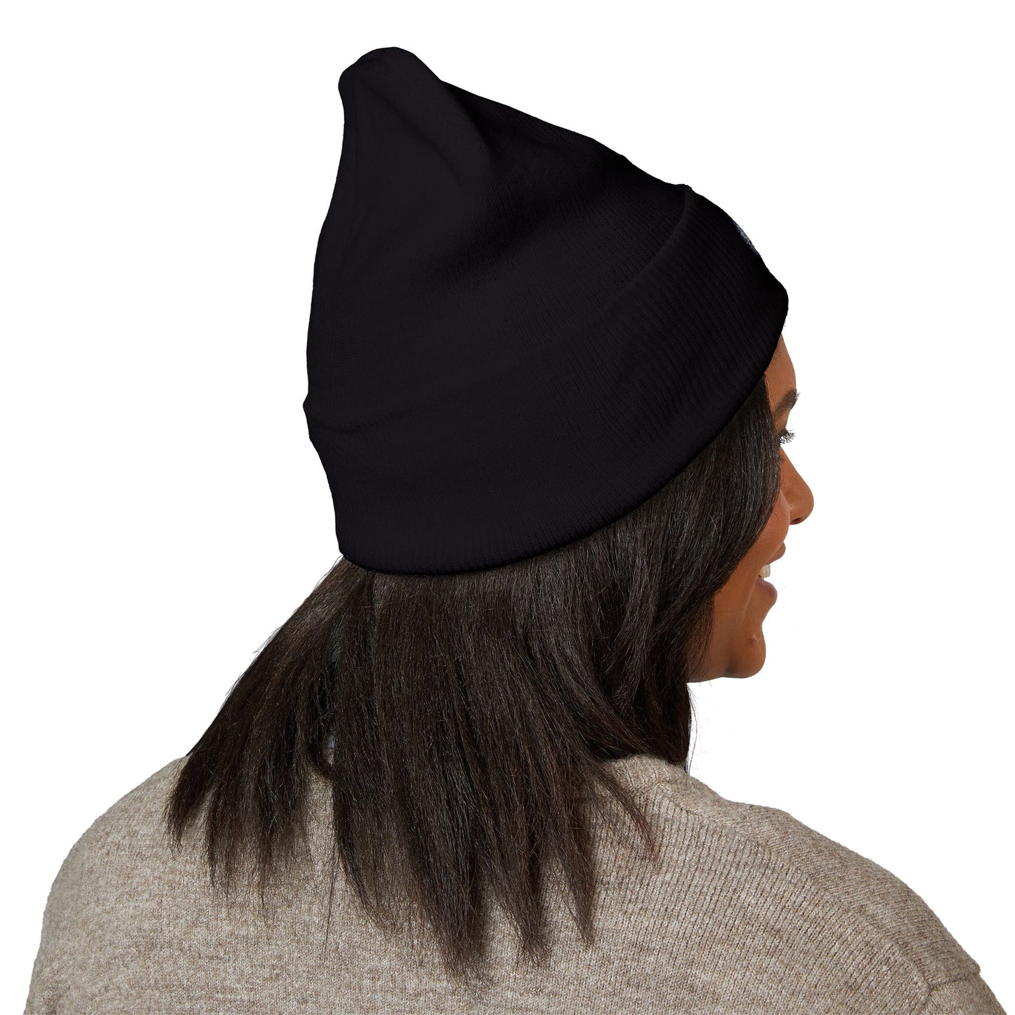 Embroidery Classic Cuffed Beanie, Stylish Winter Hat, Cozy Beanie for Fashion Lovers, Great Gift for Holidays, Casual Everyday Wear