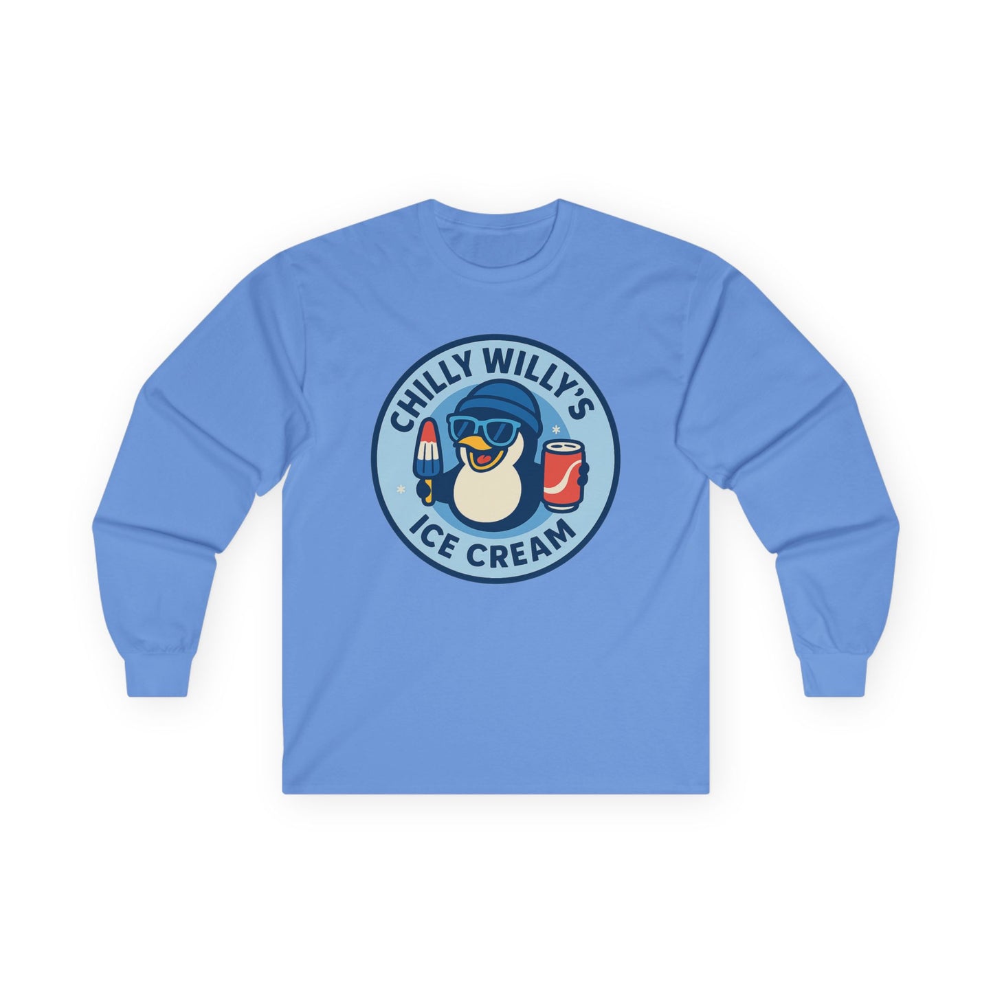 Chilly Willy's Ice Cream Long Sleeve Tee, Fun Summer Apparel, Unisex Ice Cream Shirt, Casual Wear, Gift for Ice Cream Lovers, Cute [...]