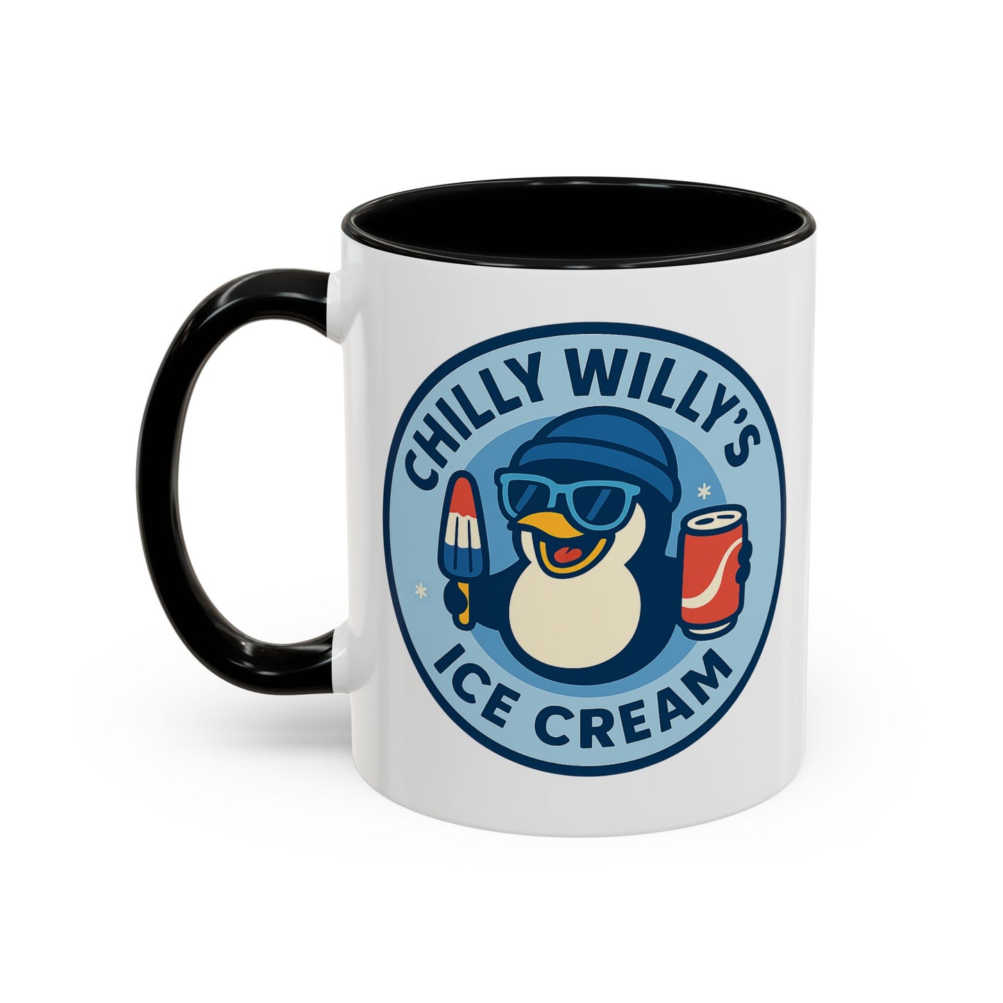 Chilly Willy's Ice Cream Mug - Fun Penguin Design for Ice Cream Lovers, Coffee Lovers Gift, Cute Kitchen Decor, Birthday Present, [...]