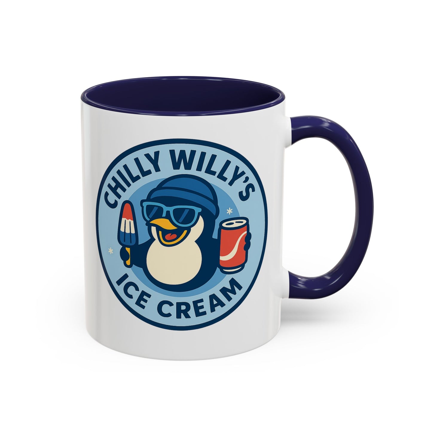 Chilly Willy's Ice Cream Mug - Fun Penguin Design for Ice Cream Lovers, Coffee Lovers Gift, Cute Kitchen Decor, Birthday Present, [...]