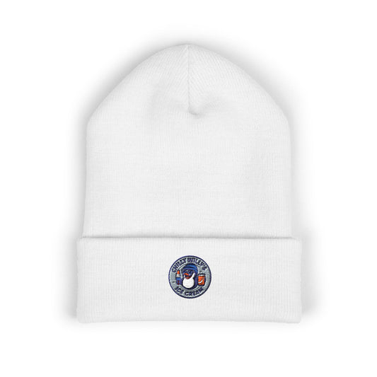 Embroidery Classic Cuffed Beanie, Stylish Winter Hat, Cozy Beanie for Fashion Lovers, Great Gift for Holidays, Casual Everyday Wear