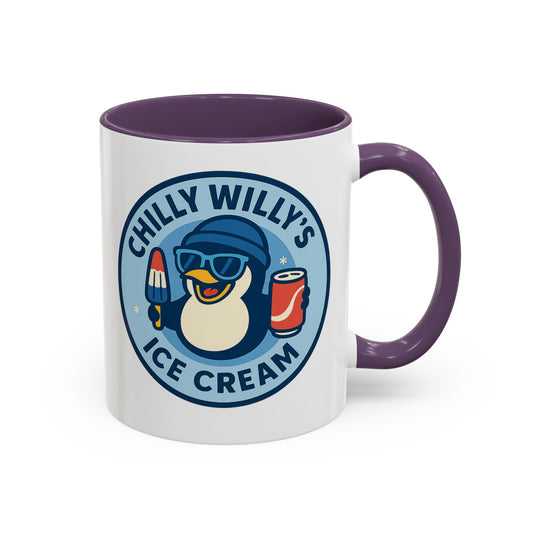 Chilly Willy's Ice Cream Mug - Fun Penguin Design for Ice Cream Lovers, Coffee Lovers Gift, Cute Kitchen Decor, Birthday Present, [...]