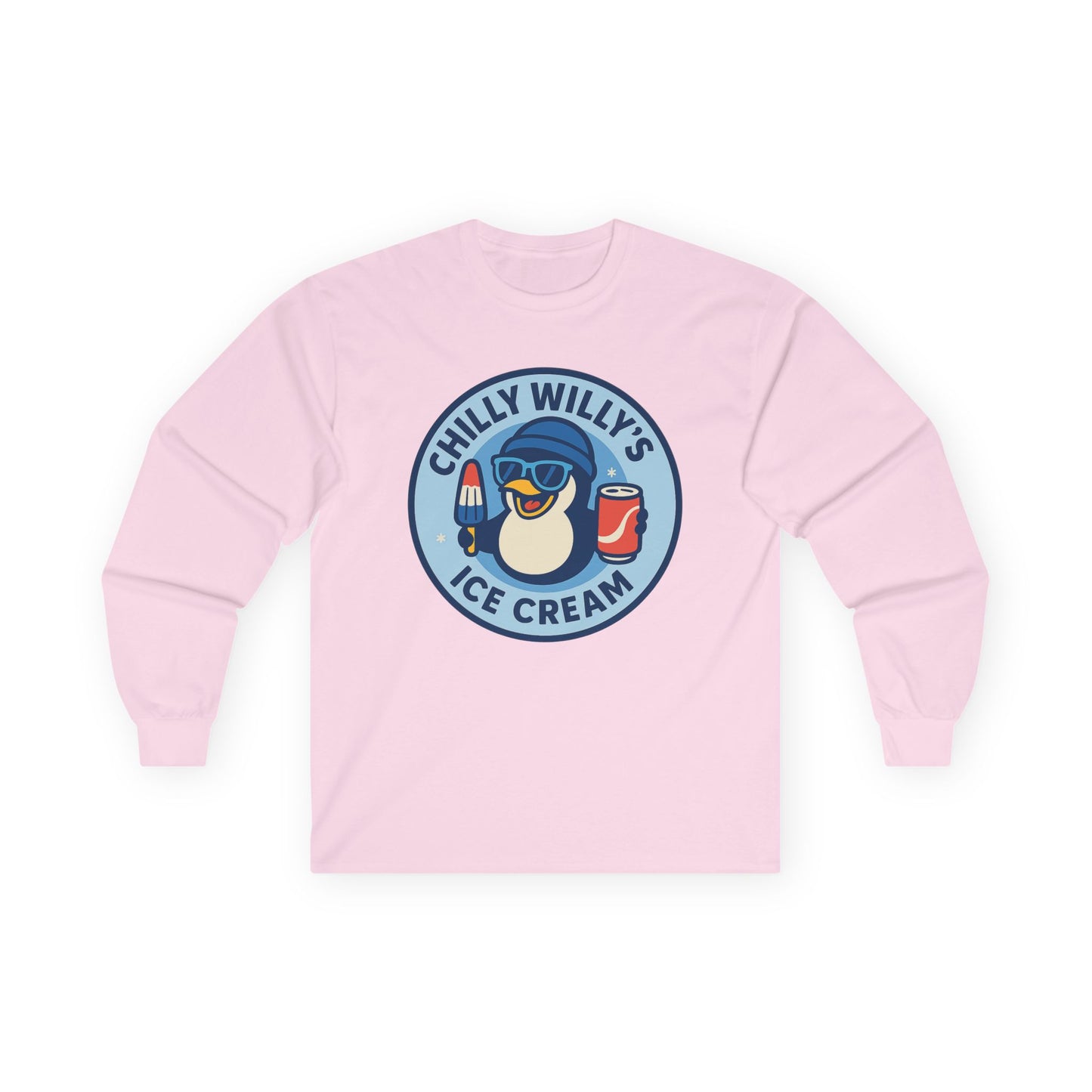 Chilly Willy's Ice Cream Long Sleeve Tee, Fun Summer Apparel, Unisex Ice Cream Shirt, Casual Wear, Gift for Ice Cream Lovers, Cute [...]