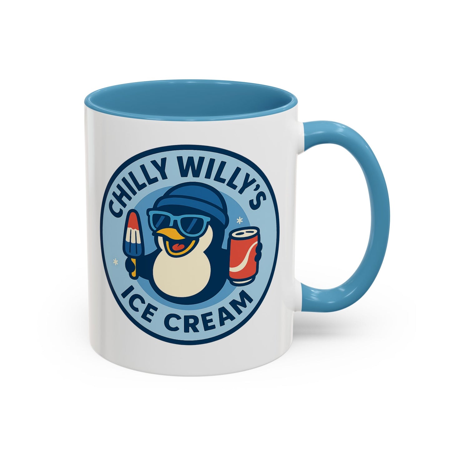 Chilly Willy's Ice Cream Mug - Fun Penguin Design for Ice Cream Lovers, Coffee Lovers Gift, Cute Kitchen Decor, Birthday Present, [...]