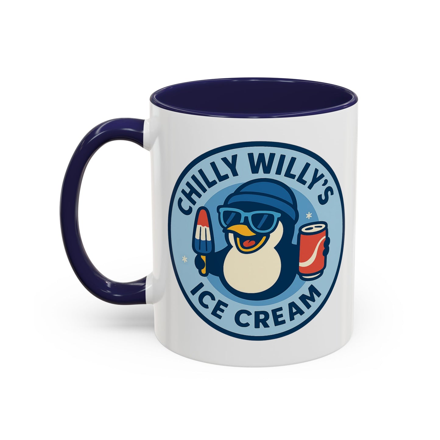 Chilly Willy's Ice Cream Mug - Fun Penguin Design for Ice Cream Lovers, Coffee Lovers Gift, Cute Kitchen Decor, Birthday Present, [...]
