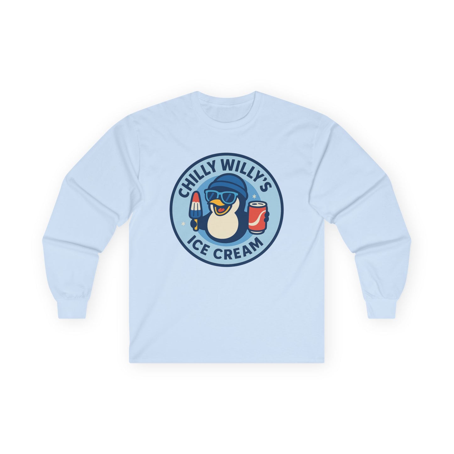 Chilly Willy's Ice Cream Long Sleeve Tee, Fun Summer Apparel, Unisex Ice Cream Shirt, Casual Wear, Gift for Ice Cream Lovers, Cute [...]