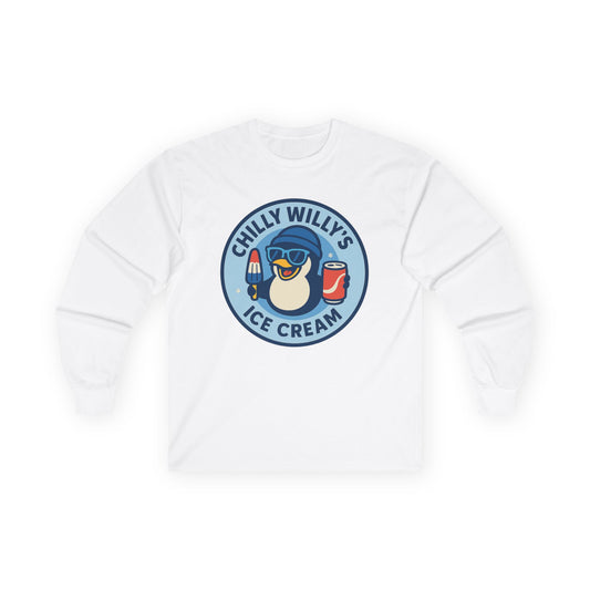 Chilly Willy's Ice Cream Long Sleeve Tee, Fun Summer Apparel, Unisex Ice Cream Shirt, Casual Wear, Gift for Ice Cream Lovers, Cute [...]