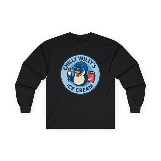 Chilly Willy's Ice Cream Long Sleeve Tee, Fun Summer Apparel, Unisex Ice Cream Shirt, Casual Wear, Gift for Ice Cream Lovers, Cute [...]