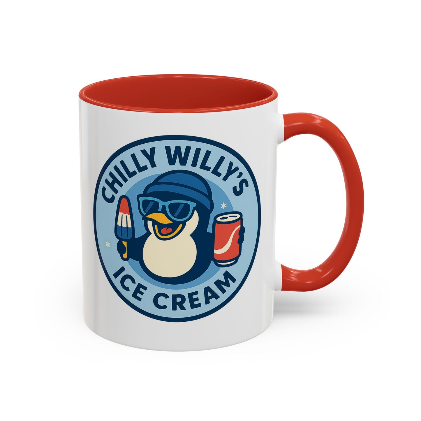 Chilly Willy's Ice Cream Mug - Fun Penguin Design for Ice Cream Lovers, Coffee Lovers Gift, Cute Kitchen Decor, Birthday Present, [...]