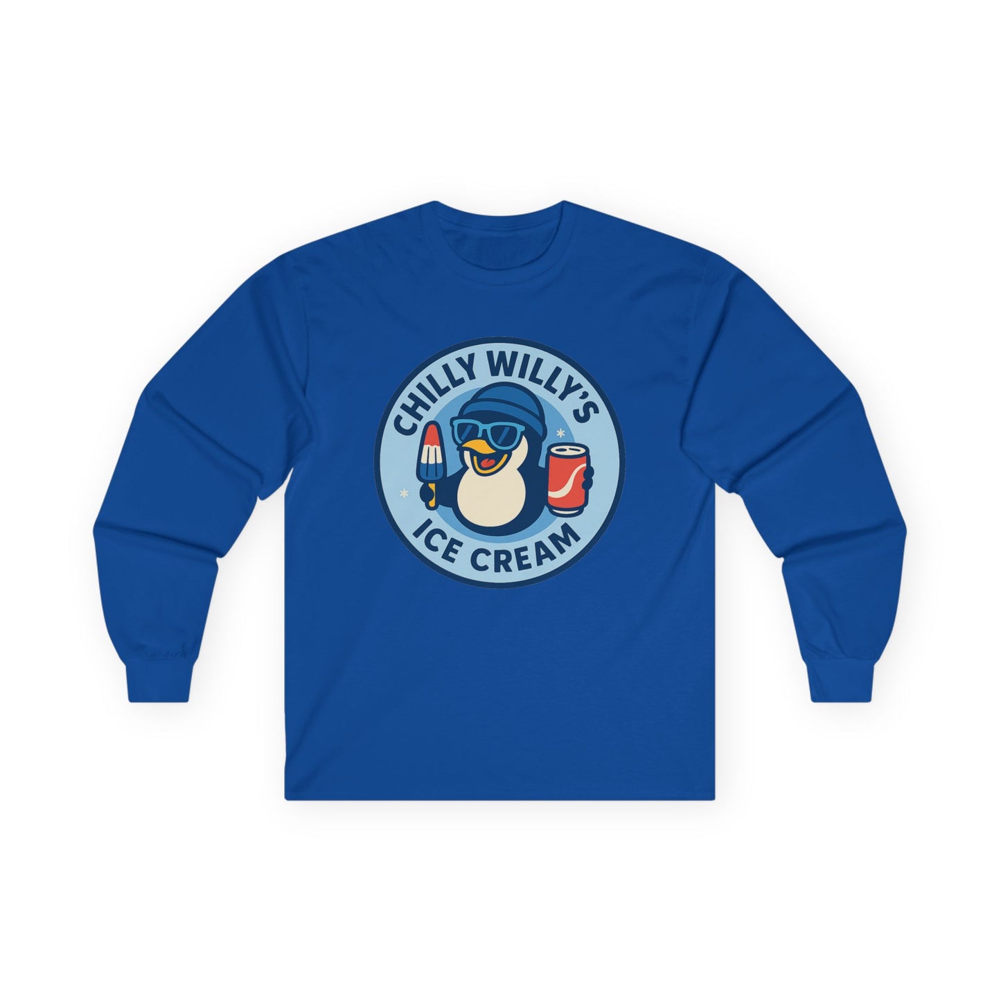 Chilly Willy's Ice Cream Long Sleeve Tee, Fun Summer Apparel, Unisex Ice Cream Shirt, Casual Wear, Gift for Ice Cream Lovers, Cute [...]